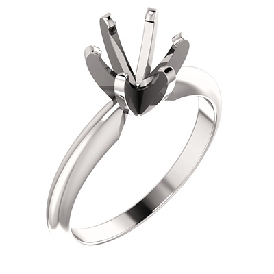 .25 6 prong Solitaire Round Setting