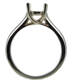 8x6 Oval Trellis  Ring Mounting