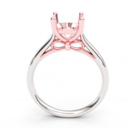Bow Designs 7mm Engagement Ring Setting