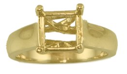 8mm Princess Trellis Ring Mounting
