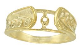 Scroll Cathedral Ring Mounting