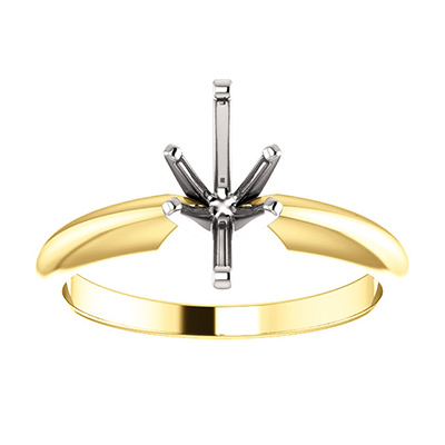 14 x 7 Marquise Solitaire Ring Setting