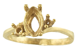 10 x 5 Marquise Shape Ring setting