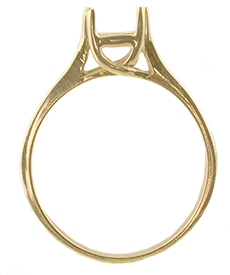 6.5mm Trellis Solitaire Ring