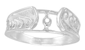 Scroll Cathedral Ring Mounting