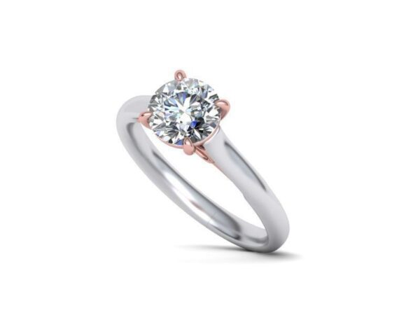 Bow Designs 7mm Engagement Ring Setting - Image 4